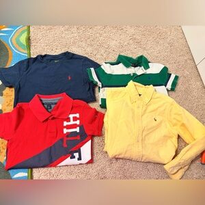 Boy’s Polo Ralph Lauren polo shirts Bundle! Size 5